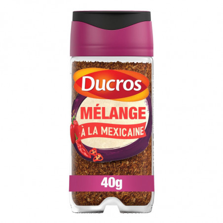 DUCROS - Mélange à la Mexicaine - Mélange d'épices - flacon de 40 g Sonico.fr