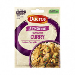 DUCROS - Mélange Pour Curry Indien - Mélange épices - sachet de 20 g Sonico.fr