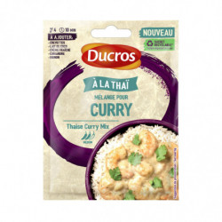 DUCROS - Mélange Pour Curry Thai - Mélange épices - sachet de 18 g Sonico.fr