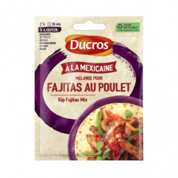 DUCROS - Mélange Pour Fajitas Poulet - Mélange d'épices - sachet de 20 g Sonico.fr