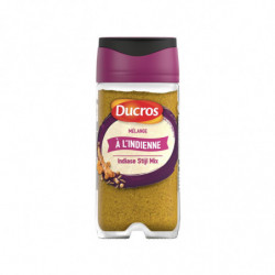 DUCROS - Mélange à l'indienne - Mélange d'épices - flacon de 50 g Sonico.fr