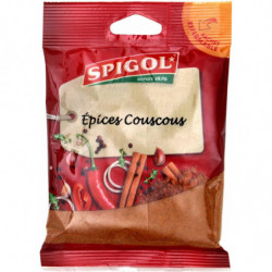SPIGOL - Epices Couscous - Mélange d'épices - sachet de 90 g Sonico.fr