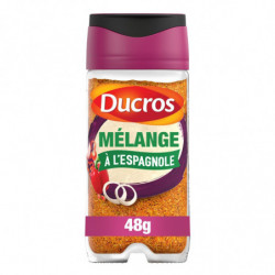 DUCROS - Mélange à l'Espagnole - Mélange d'épices - flacon de 52 g Sonico.fr