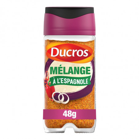 DUCROS - Mélange à l'Espagnole - Mélange d'épices - flacon de 52 g Sonico.fr