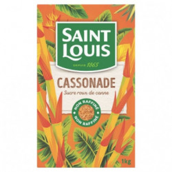 SAINT LOUIS - Cassonade - paquet de 1 kg Sonico.fr