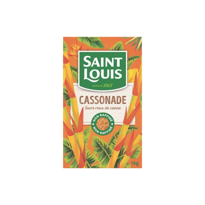 SAINT LOUIS - Cassonade - paquet de 1 kg Sonico.fr