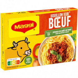 MAGGI - Bouillon Kub Buf - Bouillons - boite de 8 tablettes - 80 g  Sonico.fr
