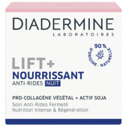 DIADERMINE - Lift + Nourrissant Crème de nuit anti-rides ultra fermeté - flacon de 50 ml Sonico.fr