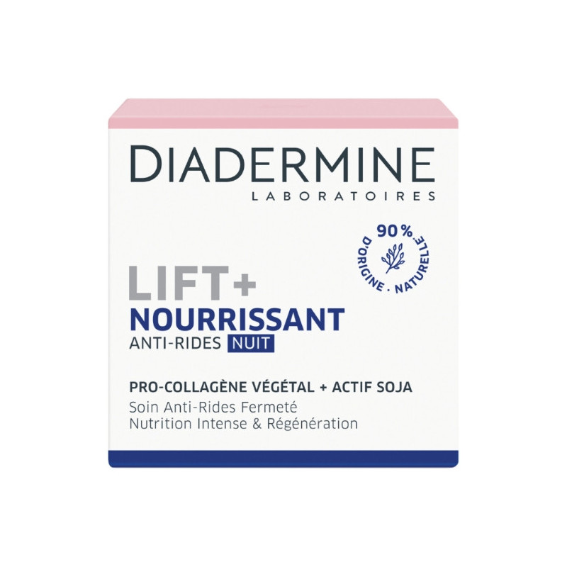 DIADERMINE - Lift + Nourrissant Crème de nuit anti-rides ultra fermeté - flacon de 50 ml Sonico.fr