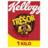 KELLOGG'S - Trésor Céréales chocolat noisettes - Céréales enfants - boite de 1 kg Sonico.fr