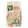 TERRES ET CEREALES - Muesli aux Fruits Bio - paquet de 1 kg  Sonico.fr