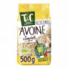 TERRES ET CEREALES - Flocons d'avoines Complets Bio - paquet de 500 g Sonico.fr