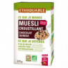 ETHIQUABLE - Muesli Croustillant Chocolat Noir Quinoa Bio - boite de 375 g Sonico.fr