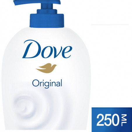 DOVE - Savon liquide Original Creme lavante Soin des mains - pompe de 250 ml Sonico.fr