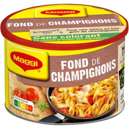 MAGGI - Fond De Champignons - Fonds de sauce et Fumets - boite de 90 g Sonico.fr