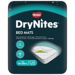 DRYNITES - Alèse protège-matelas jetable - paquet de 12 Alèses Sonico.fr
