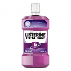 LISTERINE - Bain de bouche Total Care menthe - flacon de 500 ml Sonico.fr