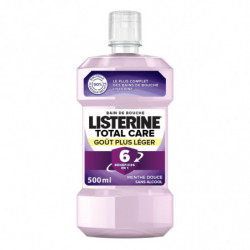 LISTERINE - Bain de bouche Total Care Doux Menthe - flacon de 500 ml Sonico.fr