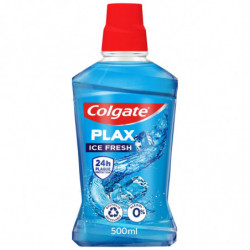 COLGATE - Plax Bain De Bouche Ice Fresh 24H - flacon de 500 ml Sonico.fr