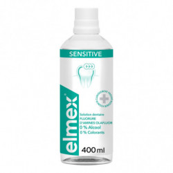 ELMEX - Solution dentaire Sensitive avec colerette - flacon de 400 ml Sonico.fr