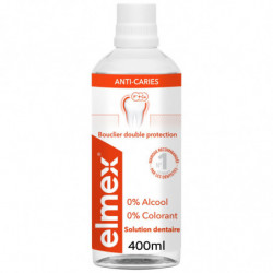 ELMEX - Solution dentaire Anti-Caries avec colerette - flacon de 400 ml Sonico.fr