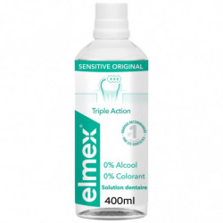 ELMEX - Solution dentaire Sensitive Original - flacon de 400 ml Sonico.fr