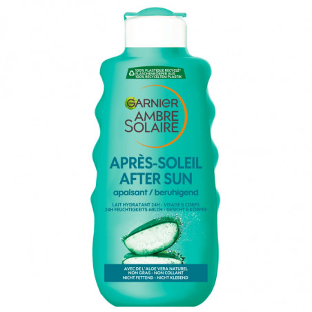 GARNIER - AMBRE SOLAIRE - Lait hydratant apaisant après soleil - 200 ml Sonico.fr