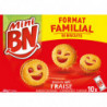 BN - Biscuits Mini BN Fraise Format Familial - boite de 10 sachets de 35 g Sonico.fr