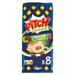 PITCH - Brioche Chocolat Barre Noisette - sachet de 300 g Sonico.fr