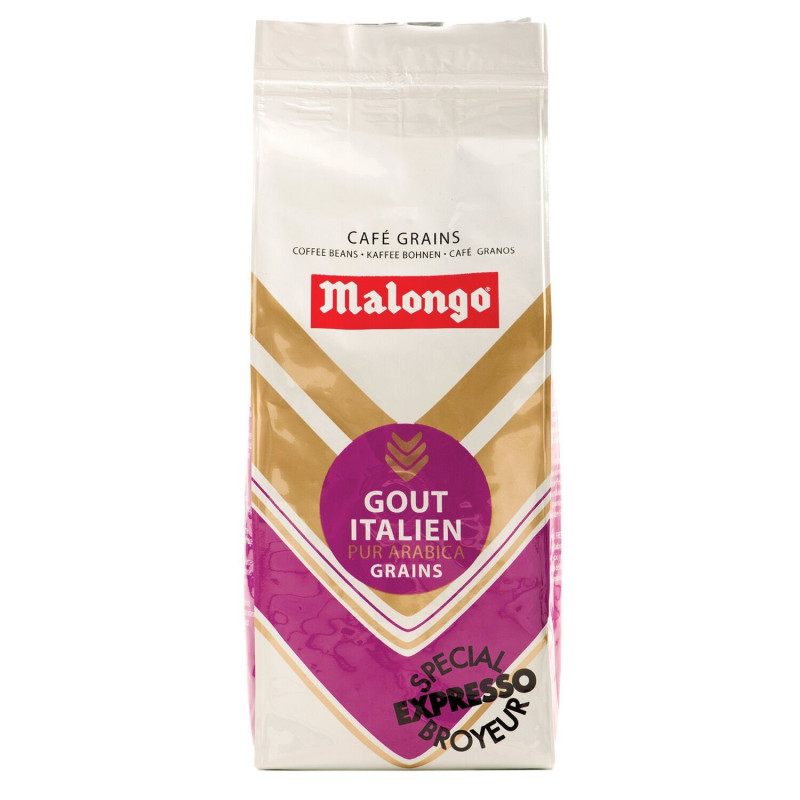 MALONGO - Goût Italien Café en grain - paquet de 250 g Sonico.fr