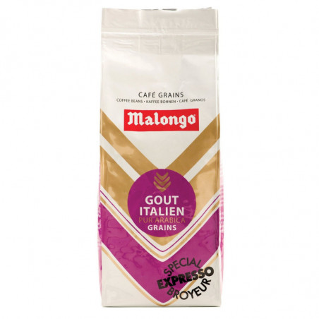 MALONGO - Goût Italien Café en grain - paquet de 250 g Sonico.fr