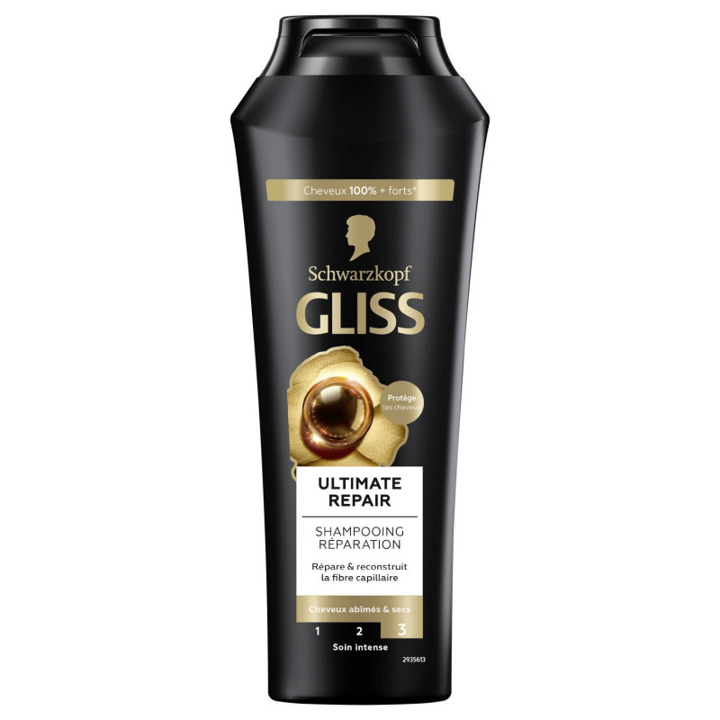 SCHWARZKOPF - Gliss Ultimate Repair Shampooing réparateur - flacon de 250 ml Sonico.fr