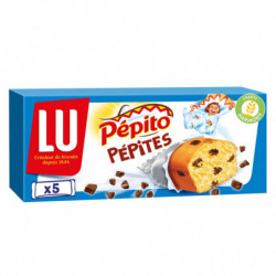 LU - Pepito Pépites Gâteaux aux pépites de chocolat - boîte de 5 sachets - 150 g Sonico.fr