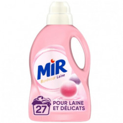 MIR - Laine Délicats Lessive liquide baume de soin - 27 lavages - 1.485 L Sonico.fr