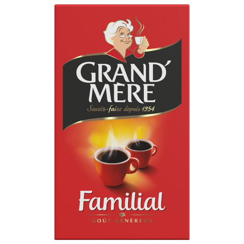 GRAND MERE - Familial - Café Moulu - paquet de 250 g Sonico.fr