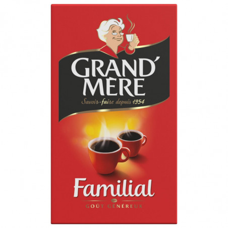 GRAND MERE - Familial - Café Moulu - paquet de 250 g Sonico.fr
