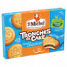 ST MICHEL - Tronches de Cake Gâteaux Chocolat - boite de 6 - 175 g Sonico.fr