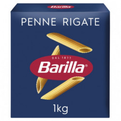 BARILLA - Pâtes Penne Rigate - paquet de 1 kg Sonico.fr