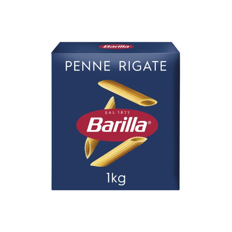 BARILLA - Pâtes Penne Rigate - paquet de 1 kg Sonico.fr