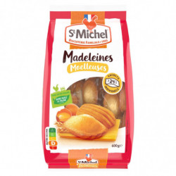 ST MICHEL - Madeleines moelleuses - paquet de 600 g Sonico.fr