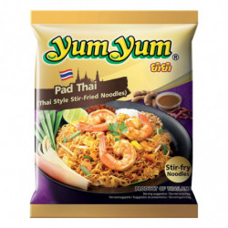 YUM YUM - Pad Thaï Crevette Nouilles instantanées - sachet de 100 g Sonico.fr
