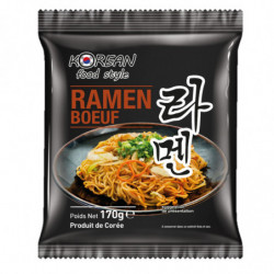 KOREAN FOOD STYLE - Nouilles ramen Buf - sachet de 170 g Sonico.fr