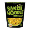 BANZAI NOODLE - Nouilles instantanées saveur Curry - pot de 67 g Sonico.fr