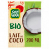 SUZI WAN - Lait de Coco Bio - brique de 200 ml Sonico.fr