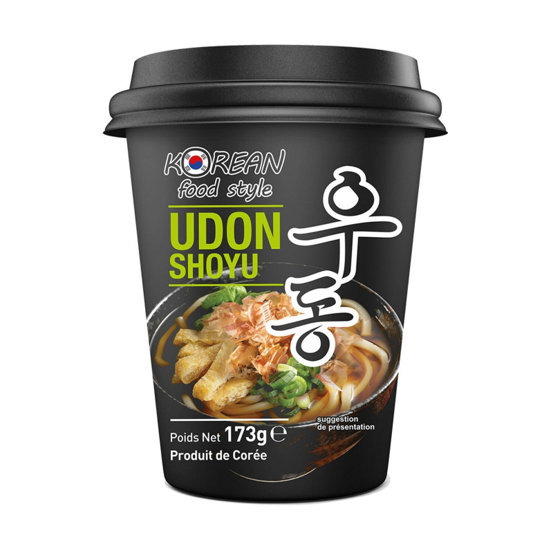 KOREAN FOOD STYLE - Nouilles Udon Shoyu - pot de 173 g Sonico.fr