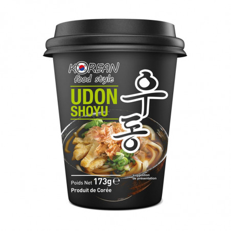 KOREAN FOOD STYLE - Nouilles Udon Shoyu - pot de 173 g Sonico.fr
