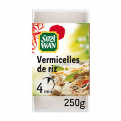 SUZI WAN - Vermicelles de riz - sachet de 250 g Sonico.fr