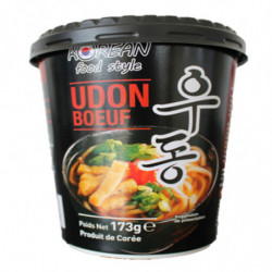 KOREAN FOOD STYLE - Nouilles Udon Boeuf - pot de 173 g Sonico.fr