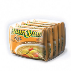 YUM YUM - Nouilles Saveur Curry - blister de 5 sachets de 60 g - 300 g Sonico.fr
