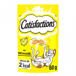 CATISFACTIONS - Friandises Au Fromage pour Chats Et Chatons - 60 g Sonico.fr
